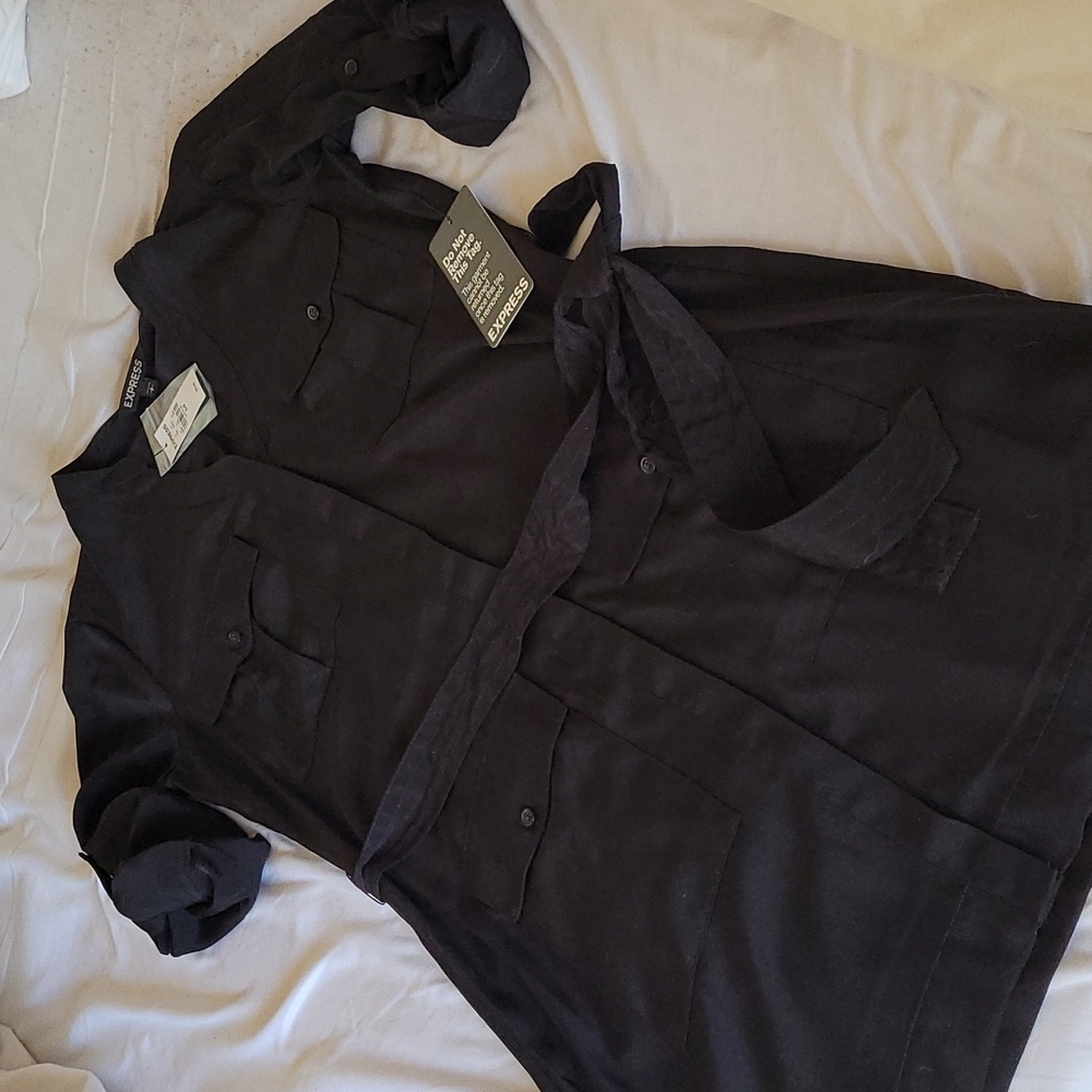 NWT Express Button-Down / Shirt Dress